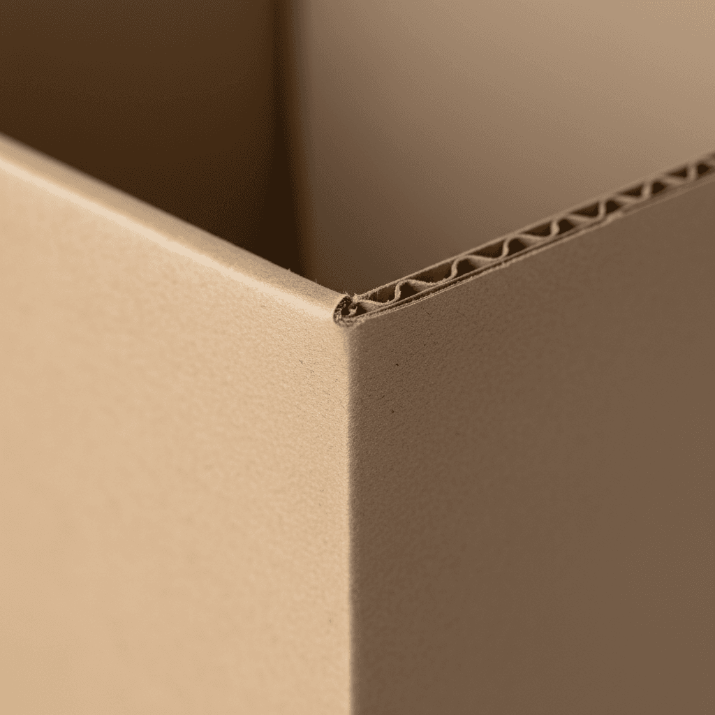 Close-up of TerraTote hot-pressed corner